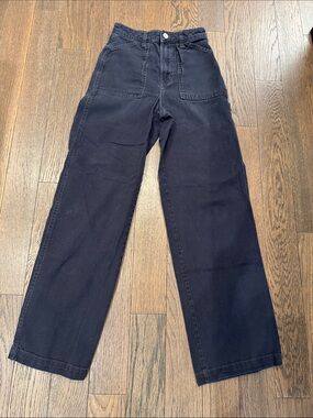 H&M Cargo-Style Wide Leg Pants